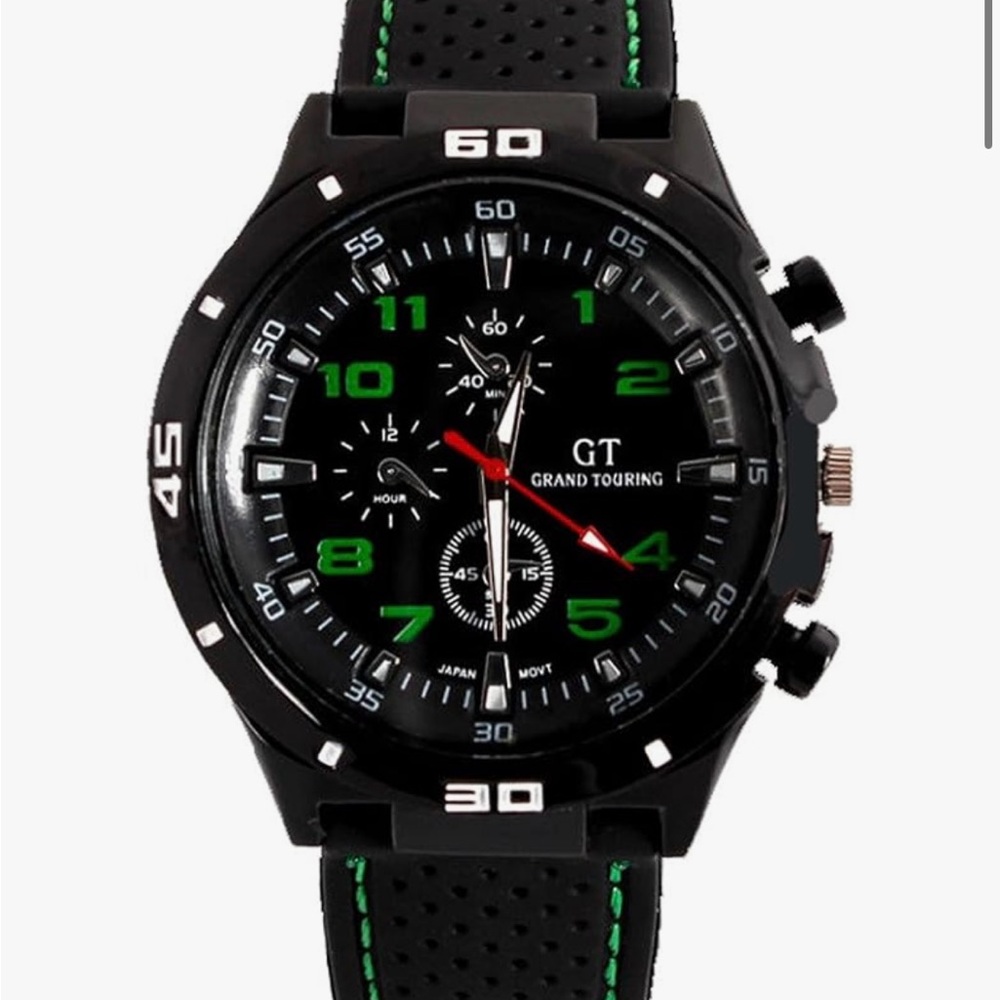 Mens Racing Quartz Watch - New!